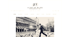 Desktop Screenshot of adayofbliss.com